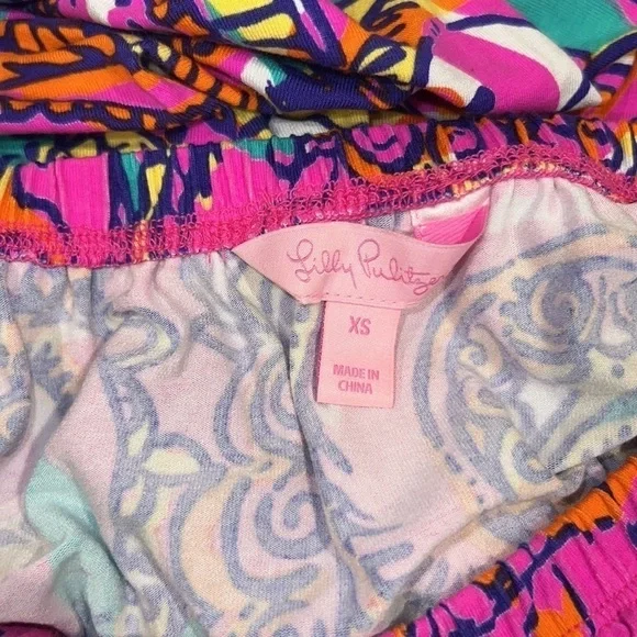 Lily Pulitzer Atwood Strapless Dress in‎ Sea And Be Seen Size XS - Picture 5 of 7